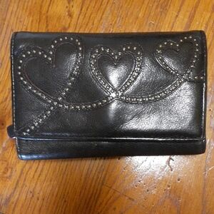 3 Hearts Brighton Crossbody Organizer Wallet w/ Strap - Super Cute!